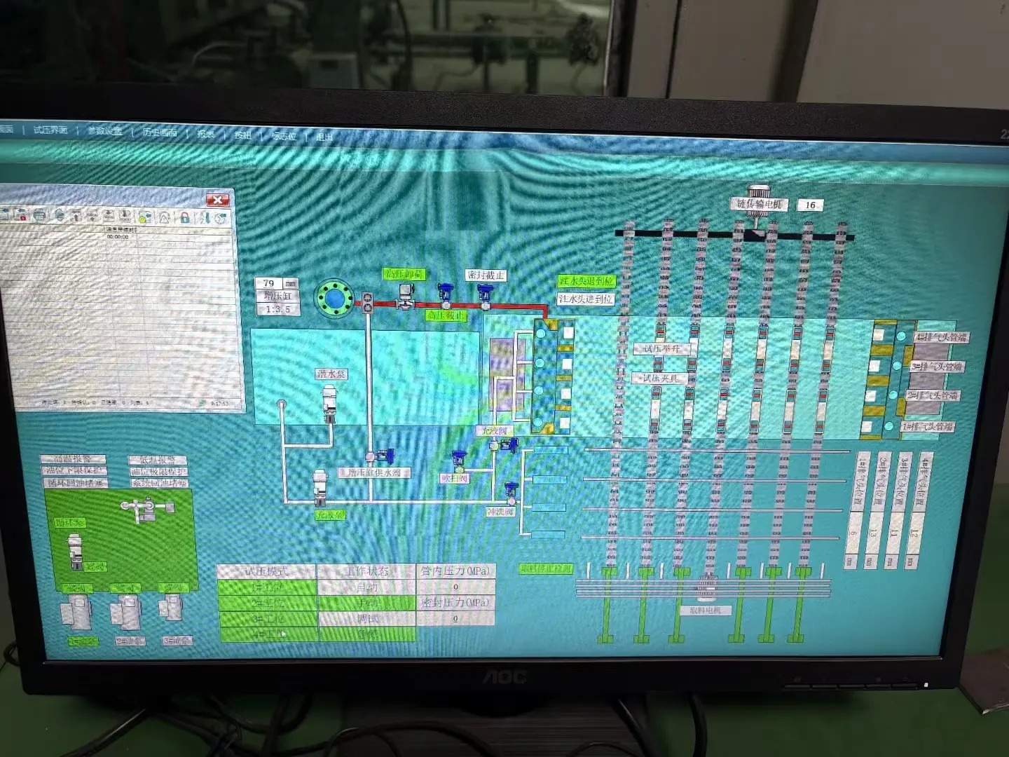 स्टील पाइप हाइड्रोस्टैटिक टेस्टिंग मशीन